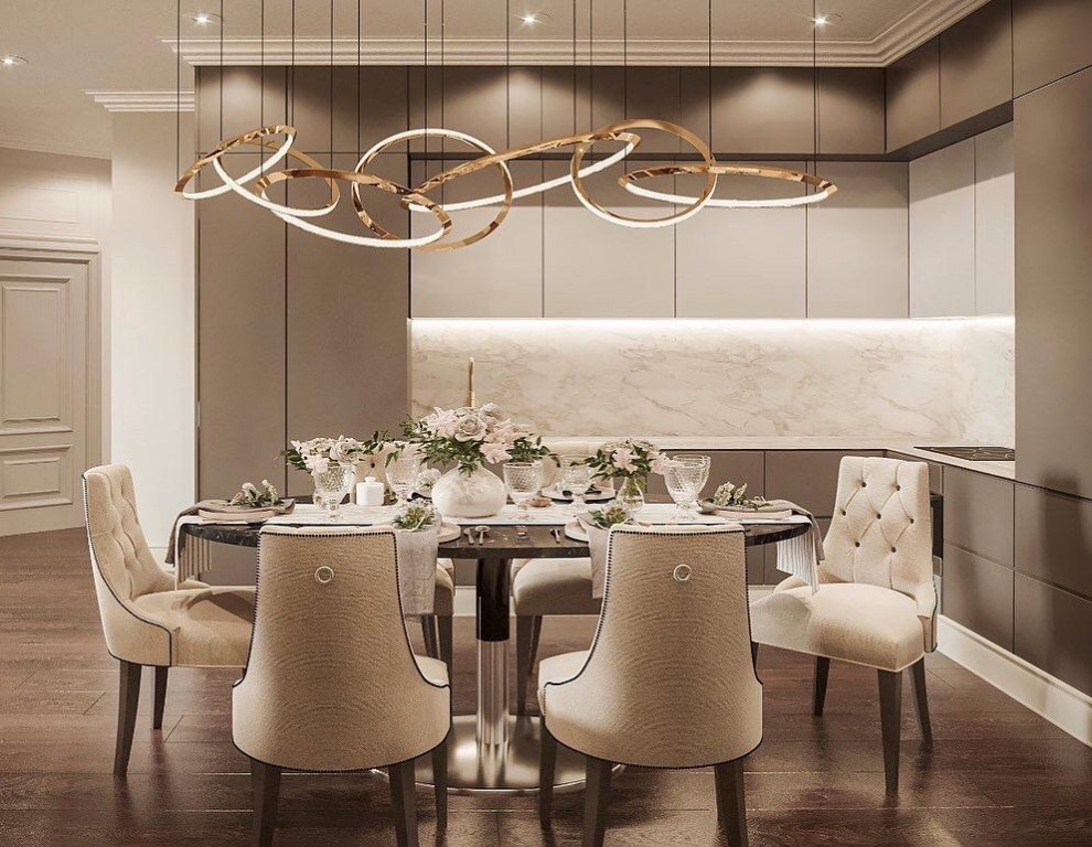 Шоколадный интерьер