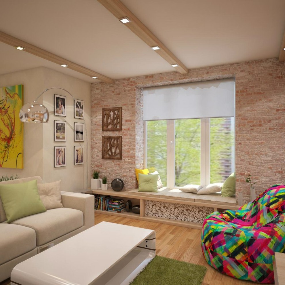 Квартира в стиле Лофт для Молодоженов