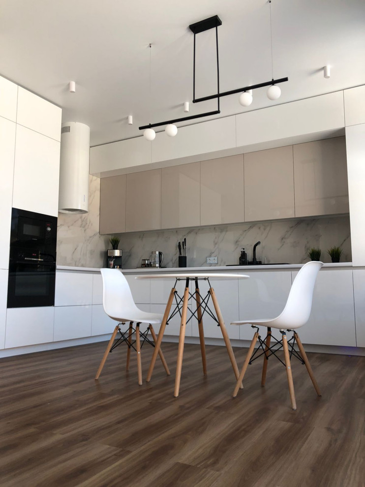 Кухня (АГТ белый глянец)