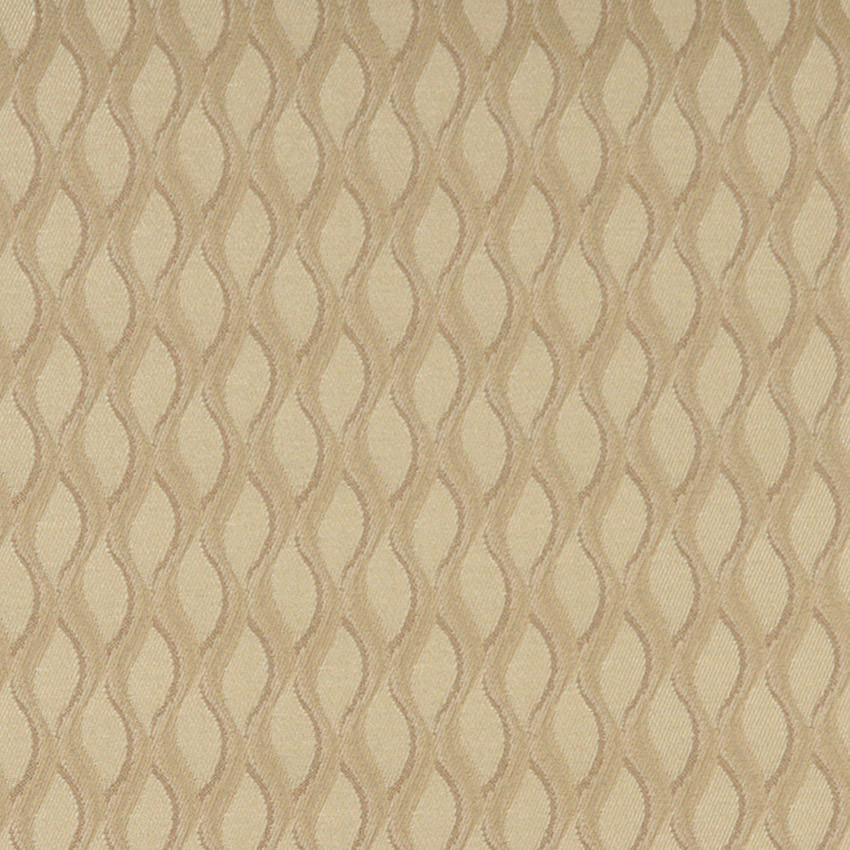 Beige Wavy Striped Durable Upholstery Fabric By The Yard, By The Yard ...