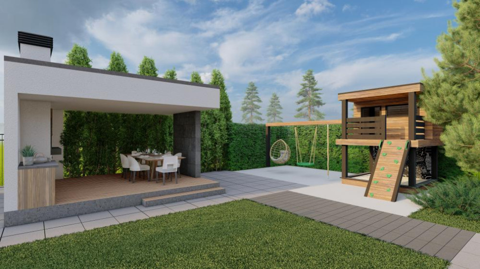 Проект сада в д. Липки Одинцовского района Московской области.