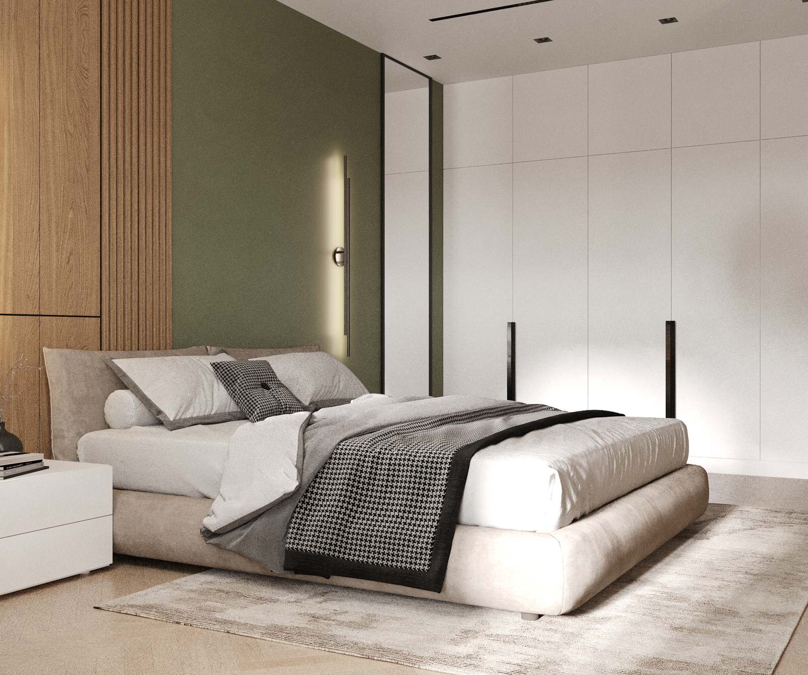 Спальня в ЖК Александровский