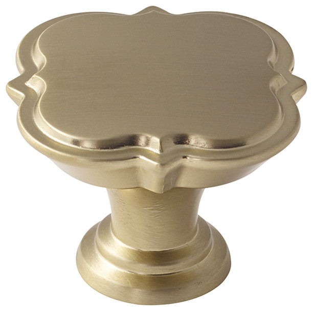 Amerock Knob Grace Revitalize 13/4" Gold Champagne Transitional