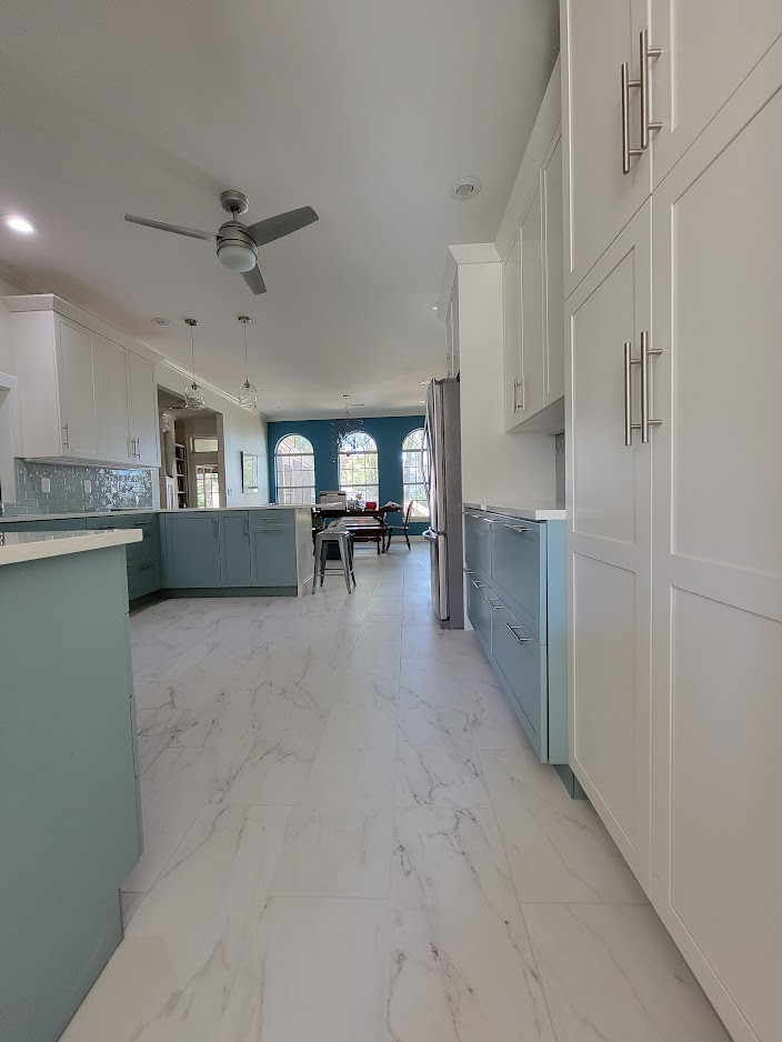 Peaceful and spacious kitchen