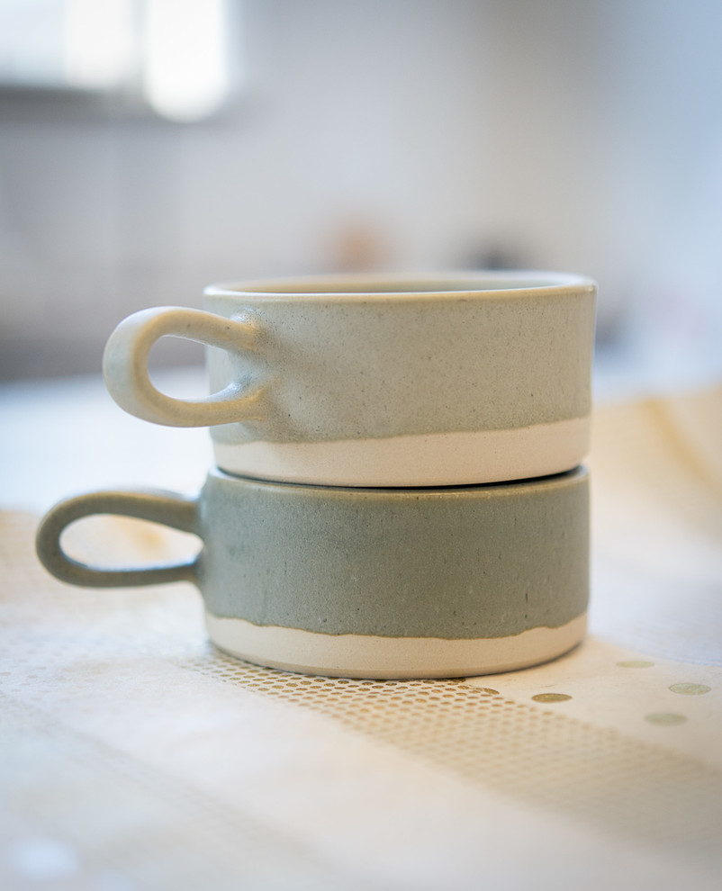 Ceramic Mug, Dark Gray
