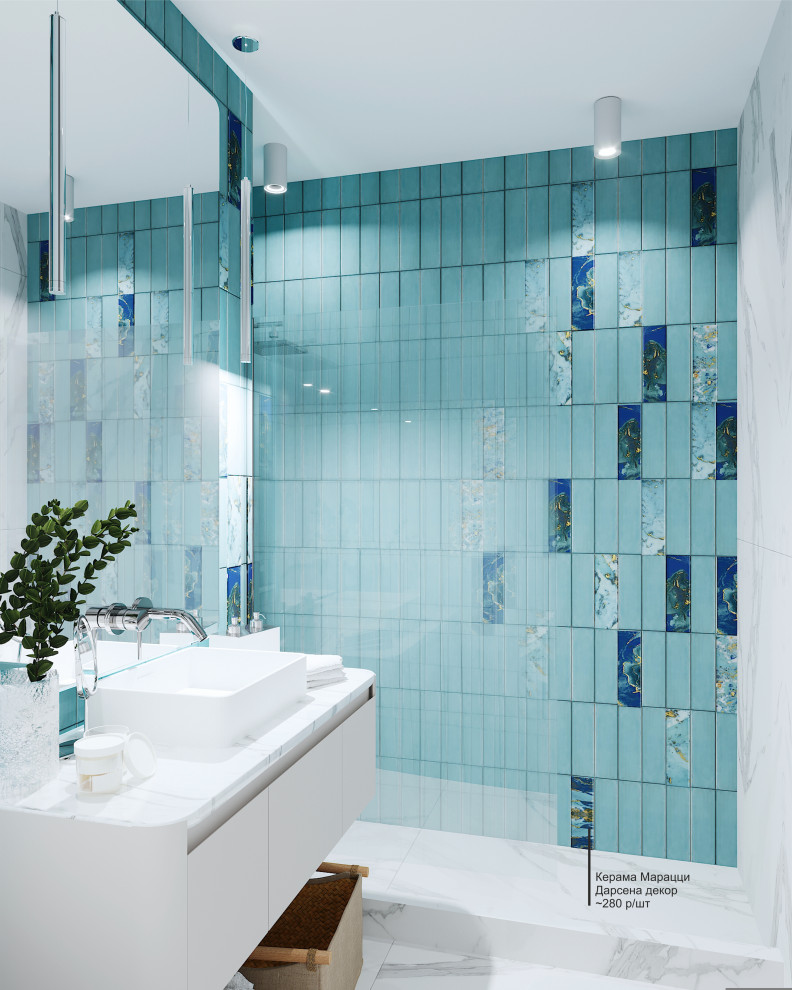 Дизайн-проект 2-х комнатной квартиры 55 м2, в неоклассическом стиле