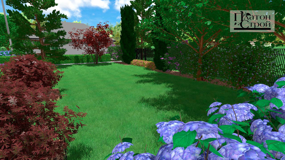 Дизайн участка Зазимье
