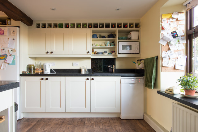 Classic Monochrome traditional-kitchen