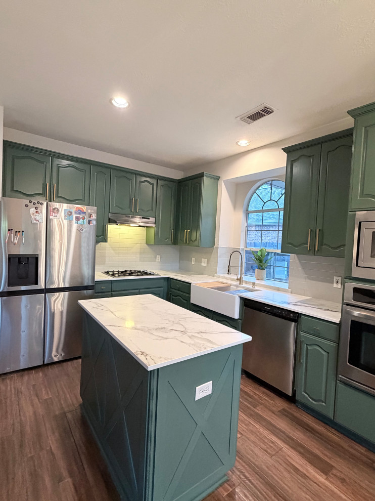 Emerald Haven Kitchen