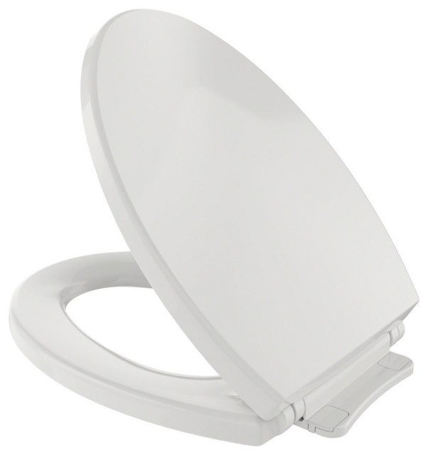 Toto SoftClose, Slow Close Elongated Toilet Seat and Lid, Colonial White