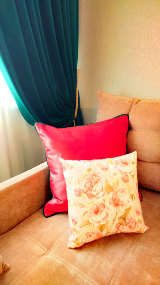 Малахитовые шторы