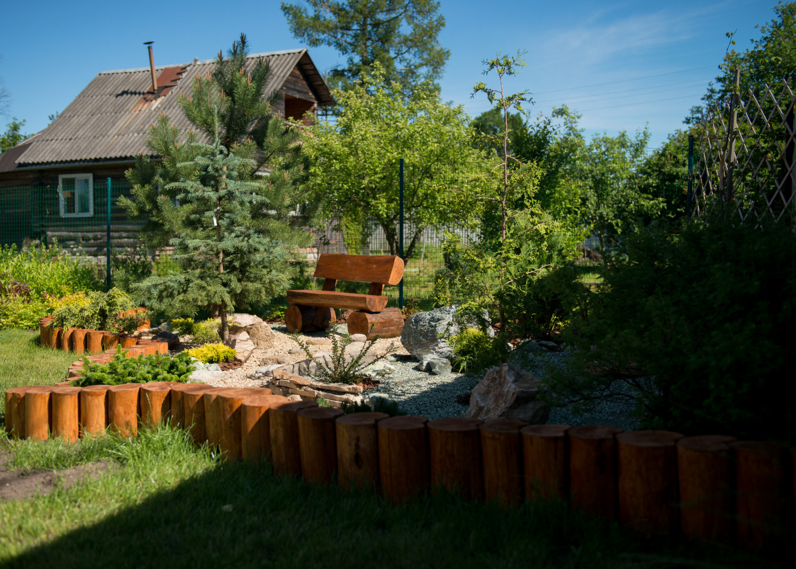 Озеленение сада