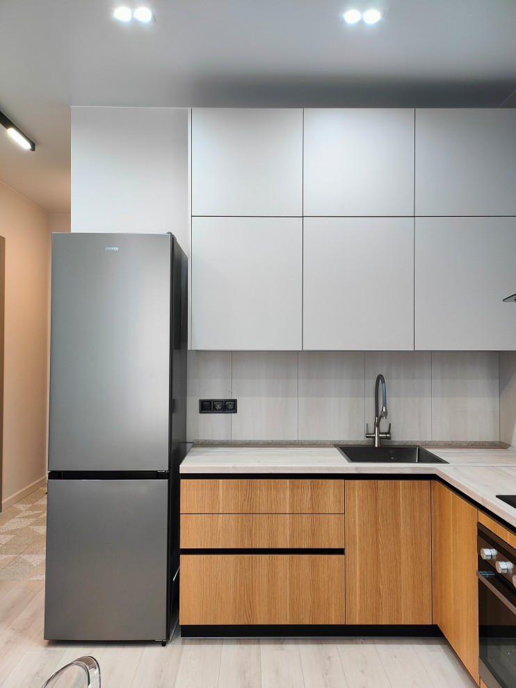 Маленькая, но яркая квартира студия