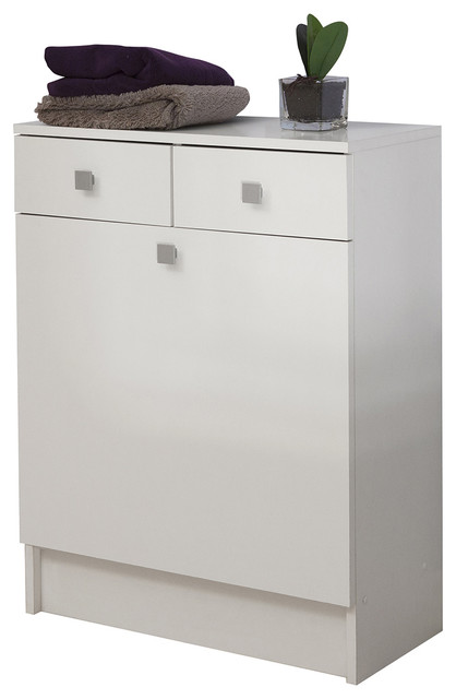 Combi Jr Bathroom Storage With Laundry Compartment Contemporary Bathroom Cabinets By Temahome