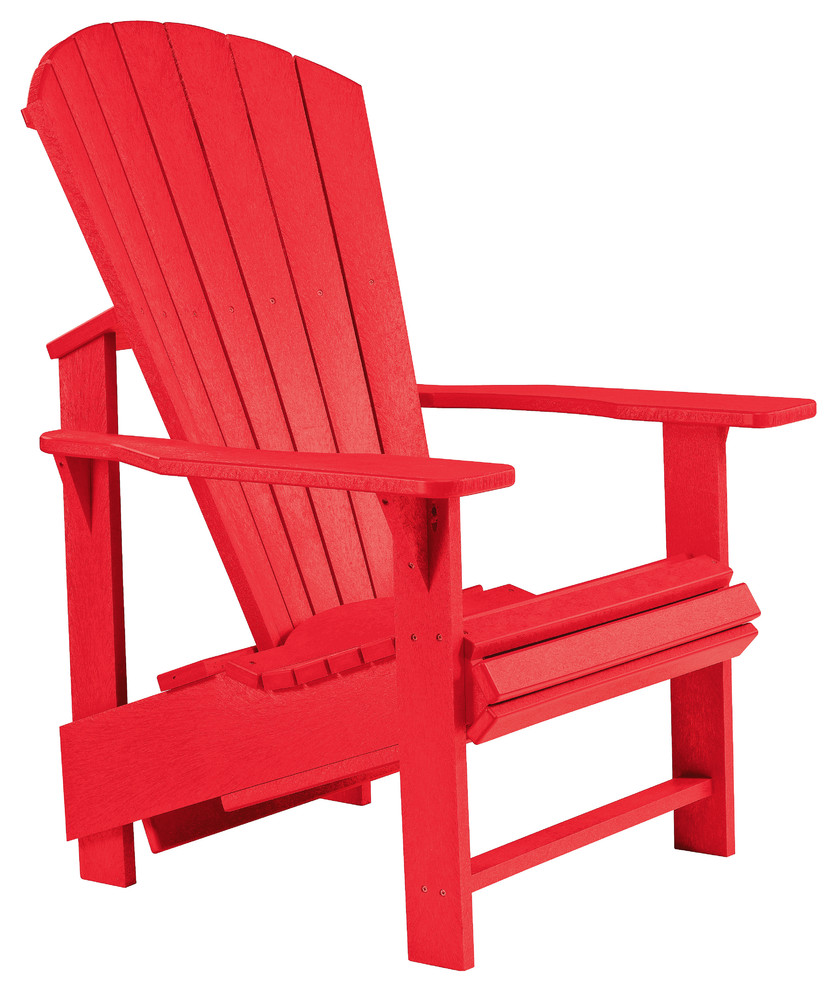 Generations Upright Adirondack Chair Contemporary Adirondack Chairs   Home Design 