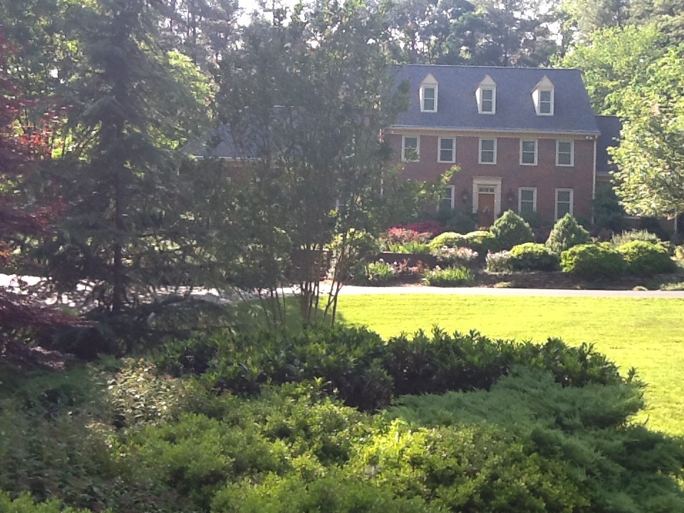 Homes built around Chapel Hill, North Carolina