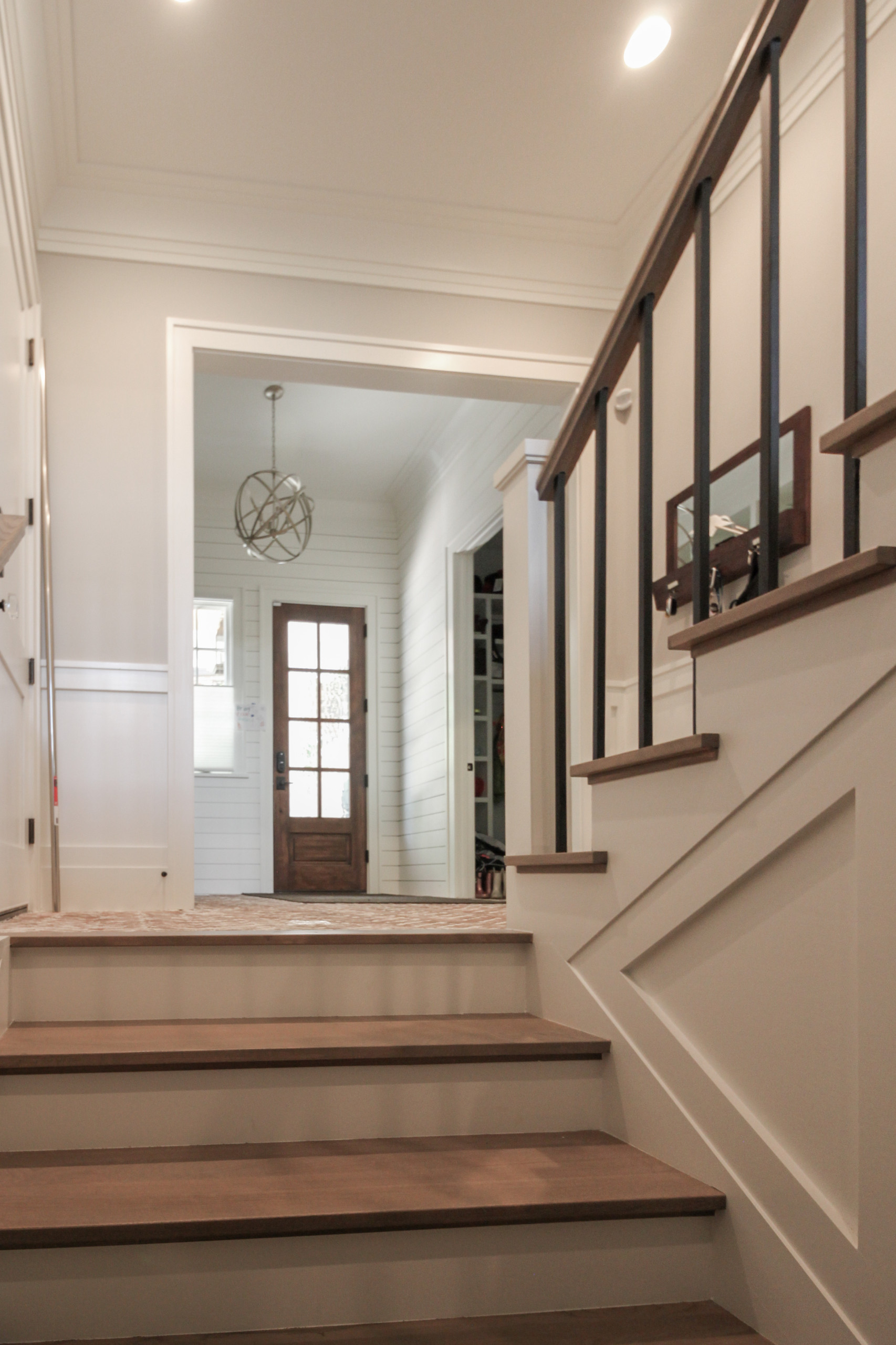 87_Welcoming and Functional Contemporary U-shaped Staircase, Arlington, VA 22207