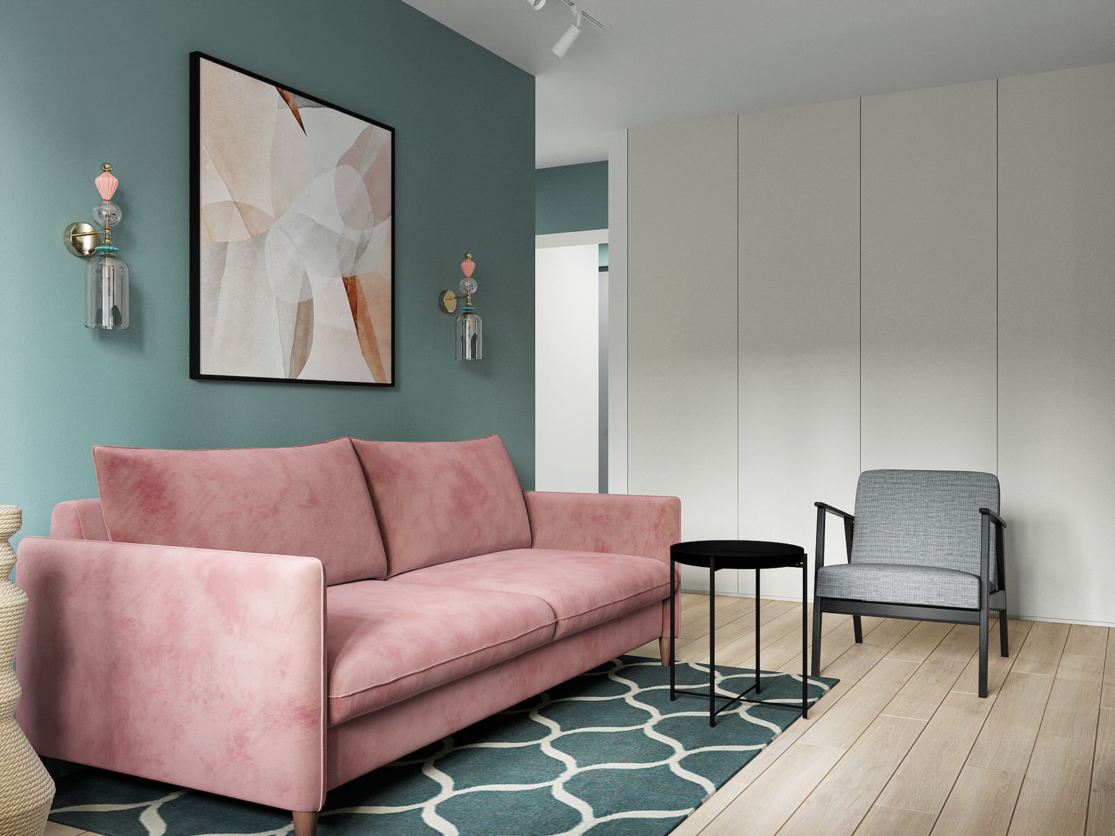 яркая квартира