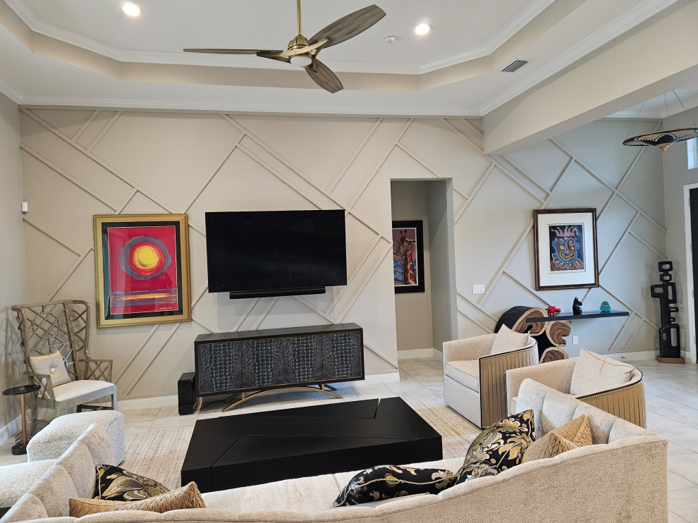 Modern Kitchen And Living Room Refresh