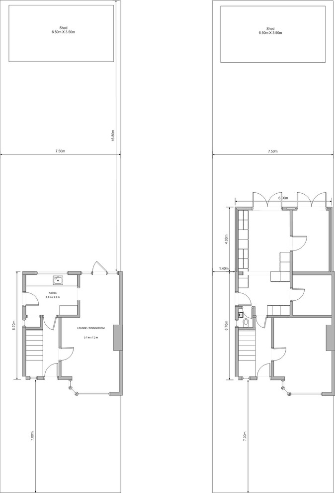 I need some more ideas for extension layout | Houzz UK