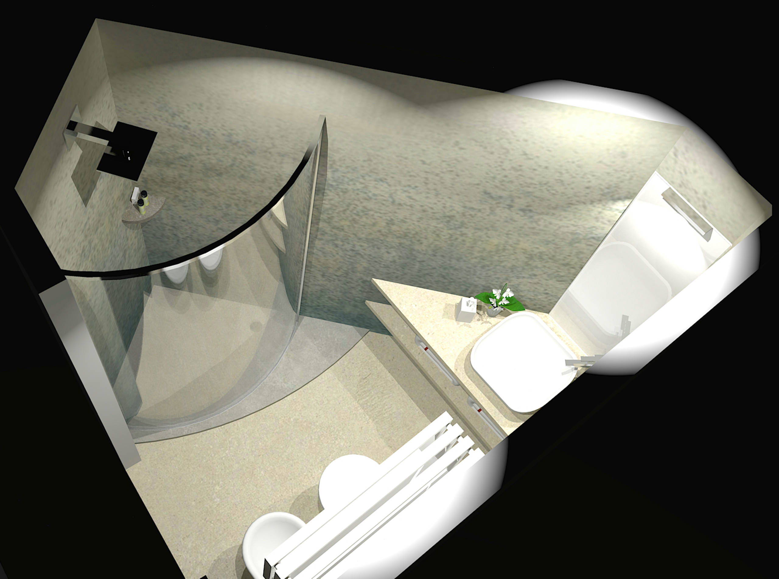 Spazi bagni Hotel Royal Tigullio Hotel