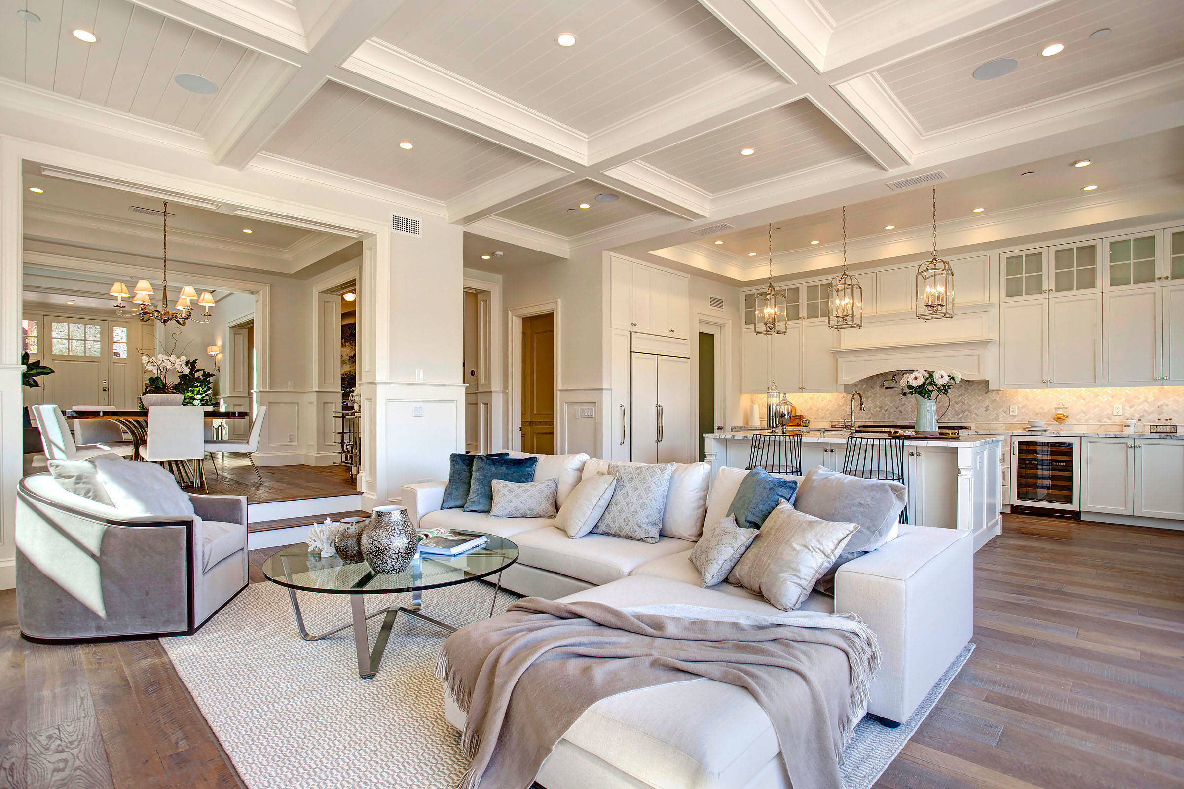 Family Room - Meticulously Detailed Cape Cod Home in Manhattan Beach, CA