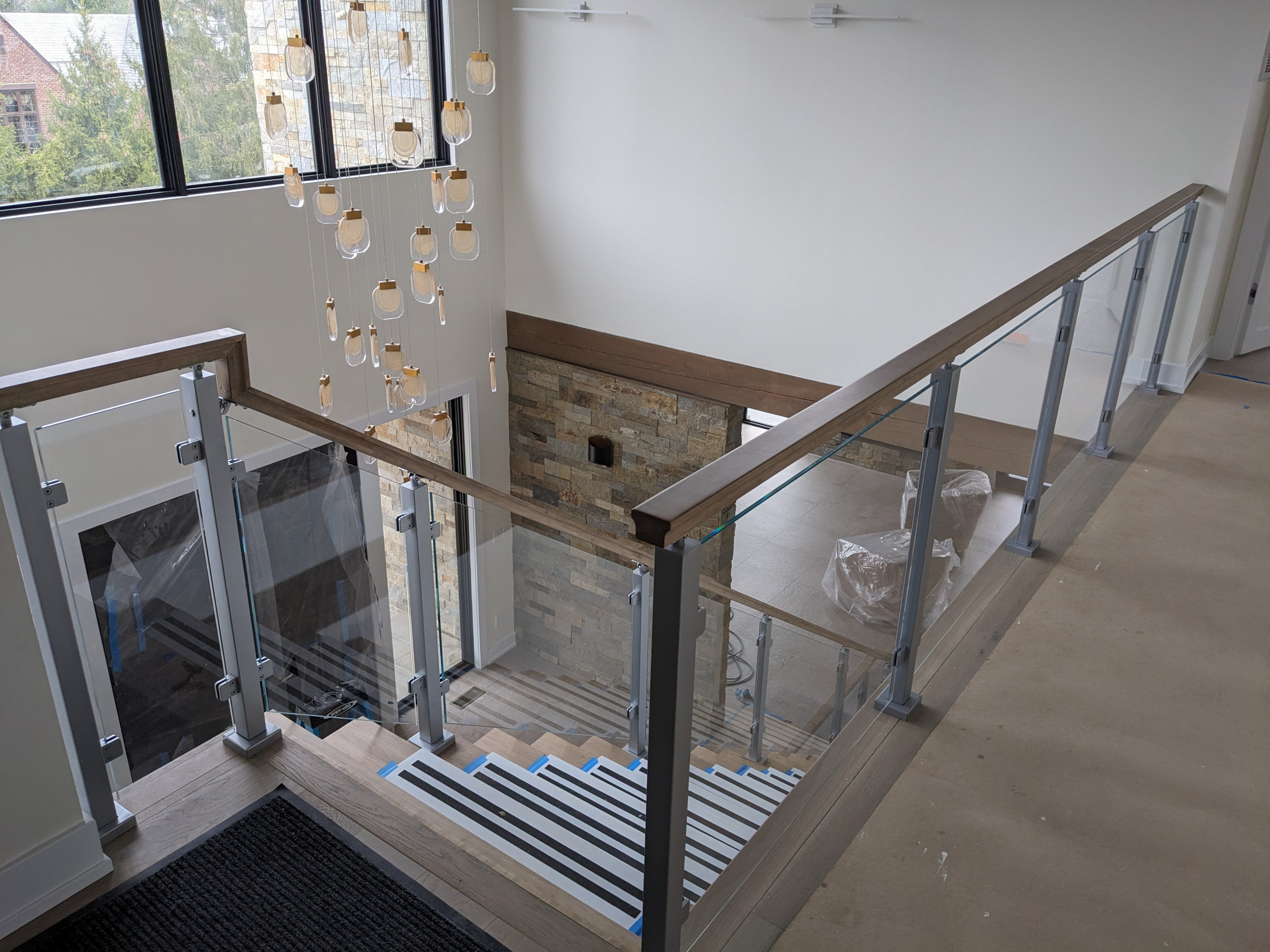 Floating stairs - Mono stringer