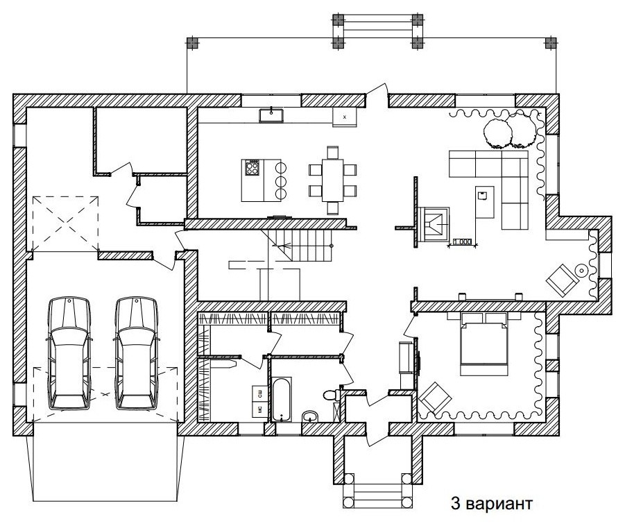 Дизайн-проект жилого дома