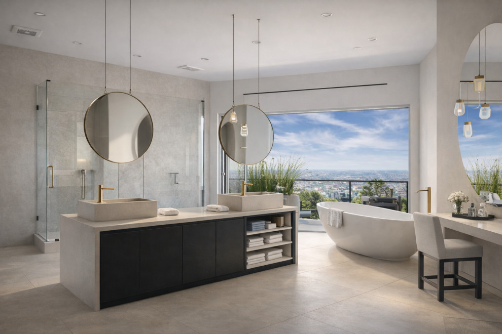 Contemporary Bel Air Primary Suite Retreat