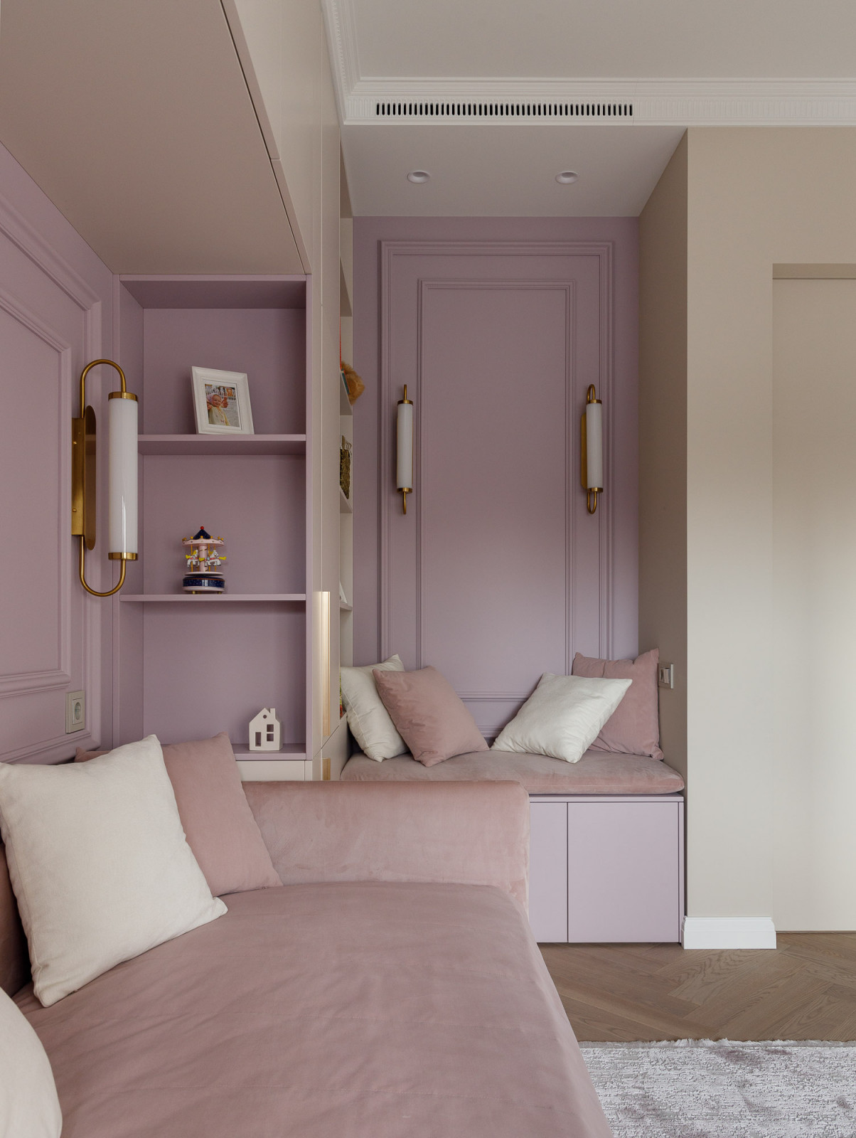 Интерьер квартиры 50 кв.м. в стиле современной классики