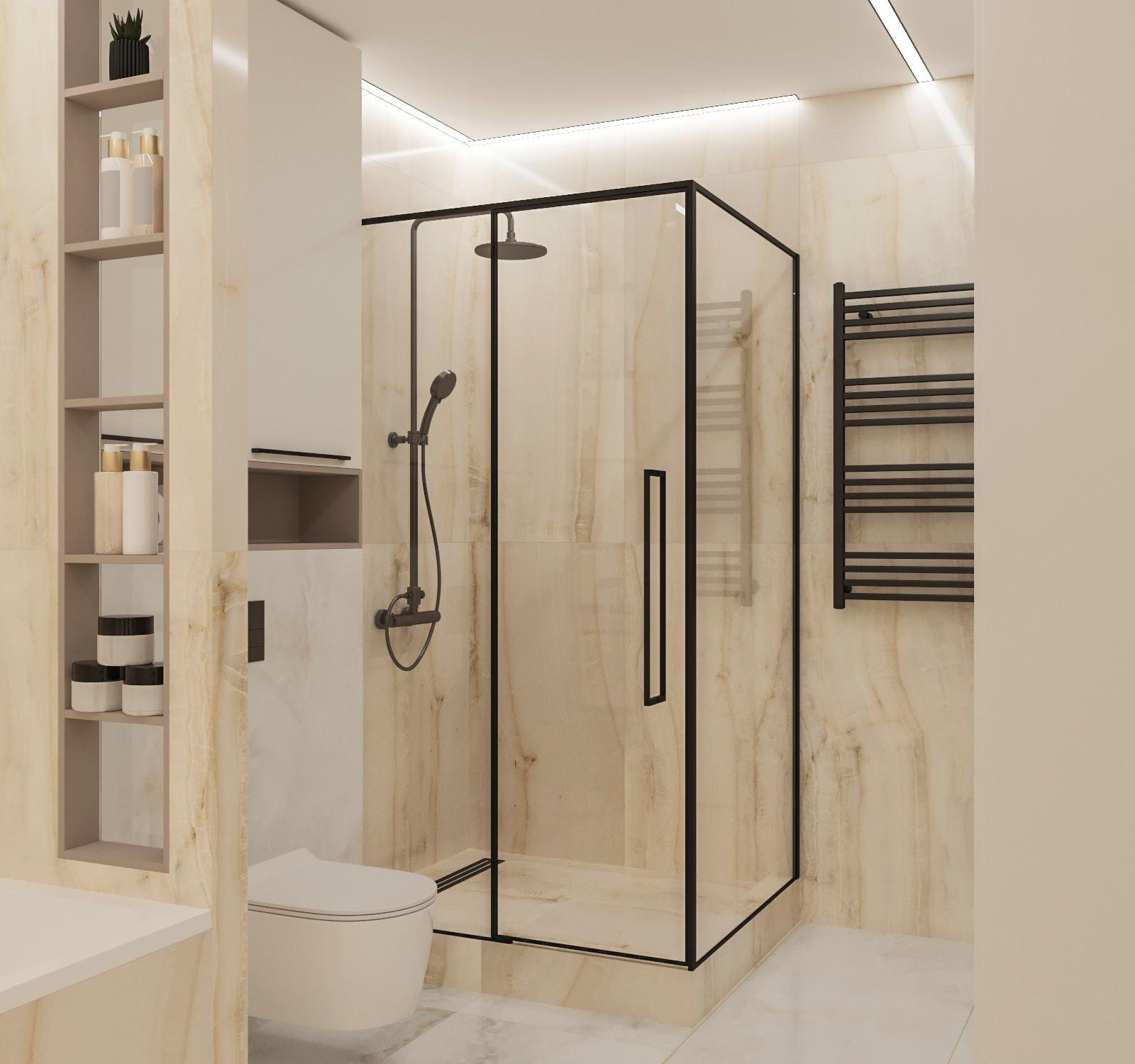 ЖК 7 Небо. Трехкомнатная квартира с панорамным видом