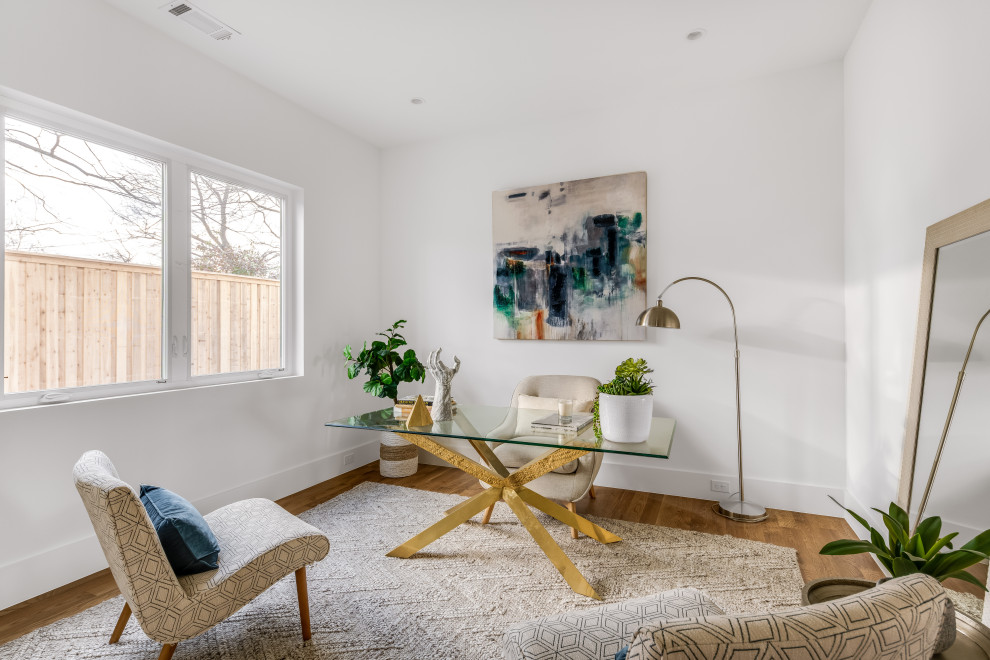 Belmont - Contemporary - Home Office - Dallas - by Haynsworth Custom ...