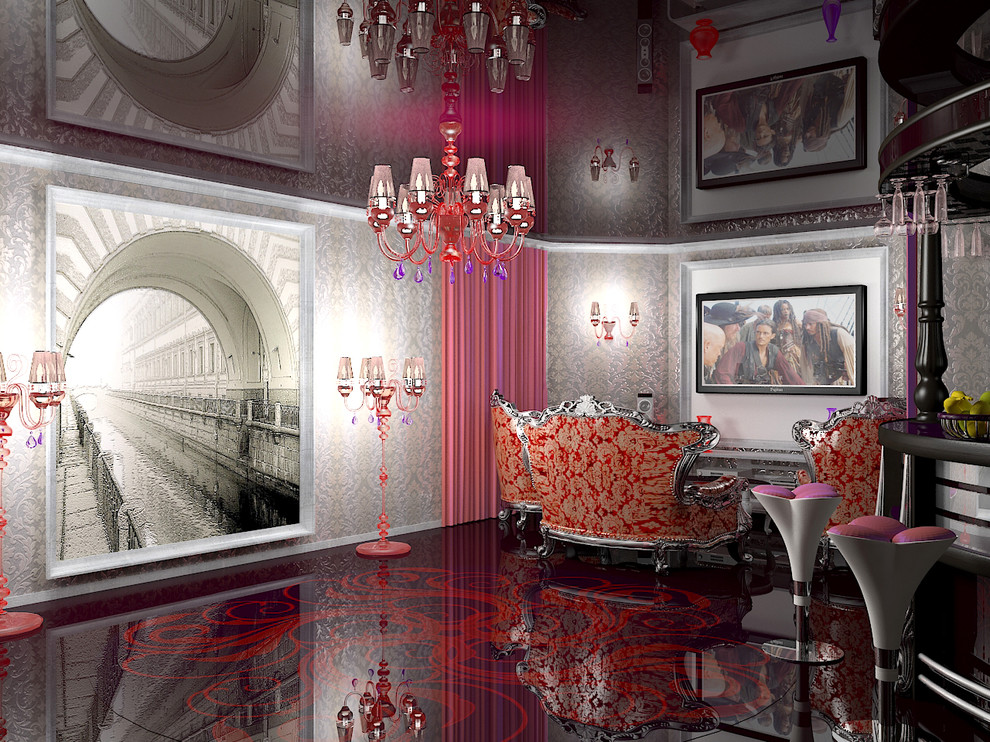 Разработка интерьера индивидуального жилого дома