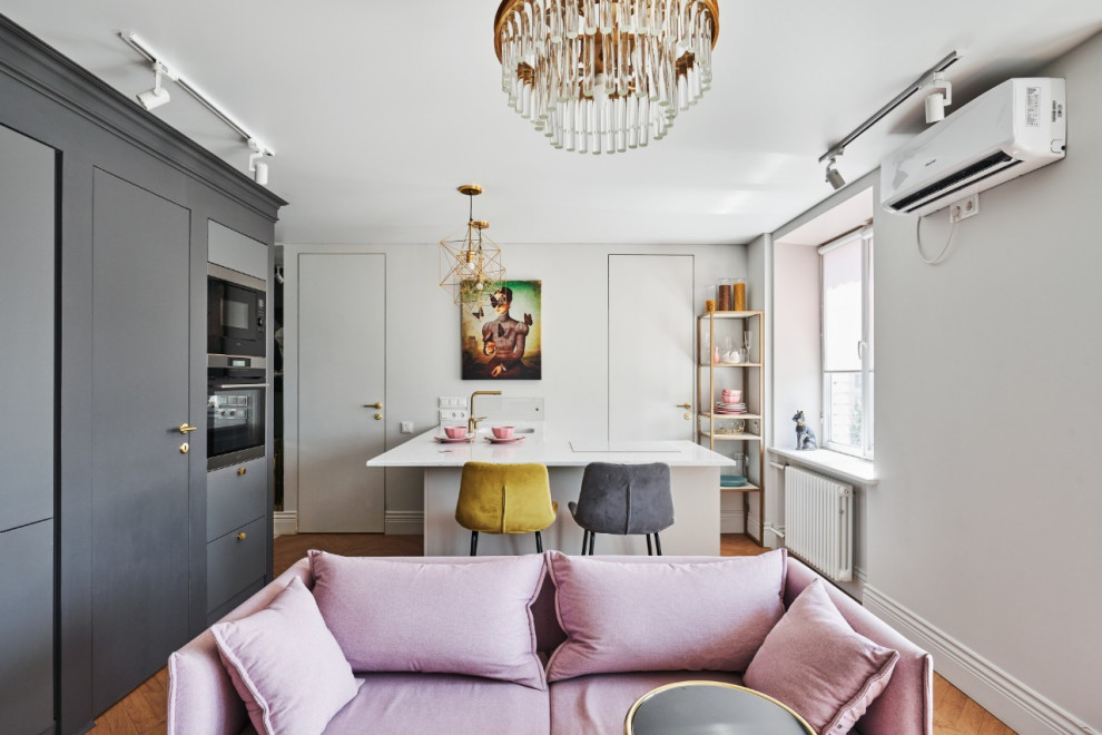 Проект интерьера квартиры на Павелецкой