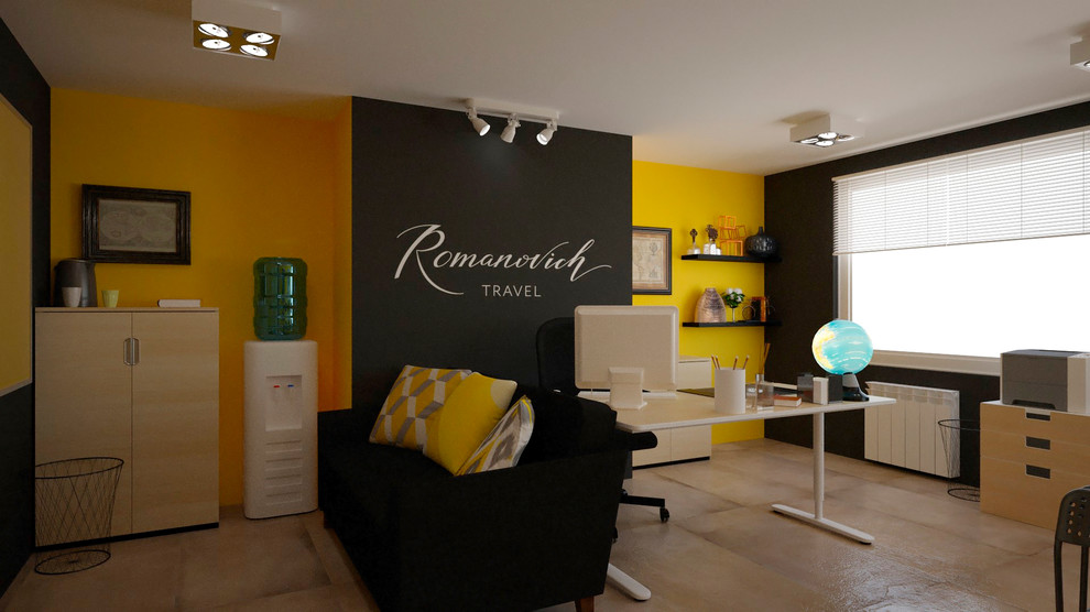 Дизайн интерьера для франшизы Romanovich travel