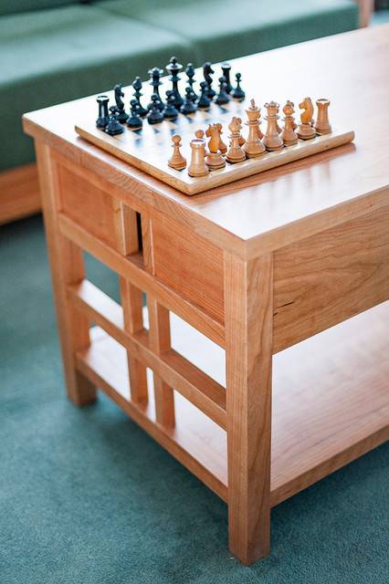 Coffee Table amerikansk-craftsman-vardagsrum
