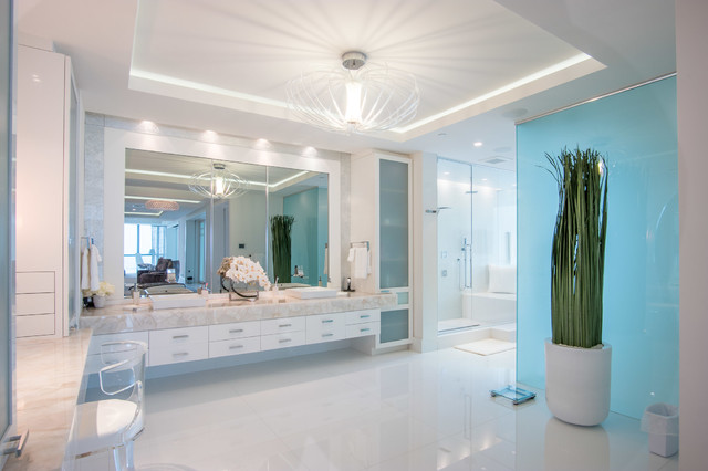 Interiors contemporary-bathroom