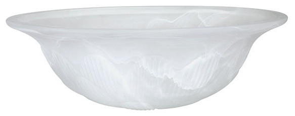 23151-11 Replacement Alabaster Torchiere Lamp Glass(42mm) Shade ...