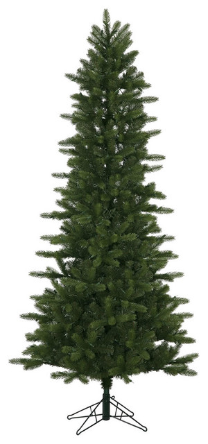 Kennedy Fir Slim Tree - Traditional - Christmas Trees - By Vickerman Kennedy Fir Slim Tree, Unlit, 7.5' - Kennedy Fir Slim Tree - Traditional - Christmas Trees - By Vickerman