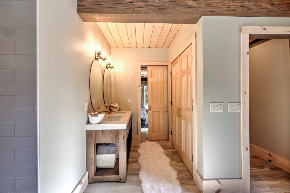 Primary Bath with Copper Tub - West Dover, VT