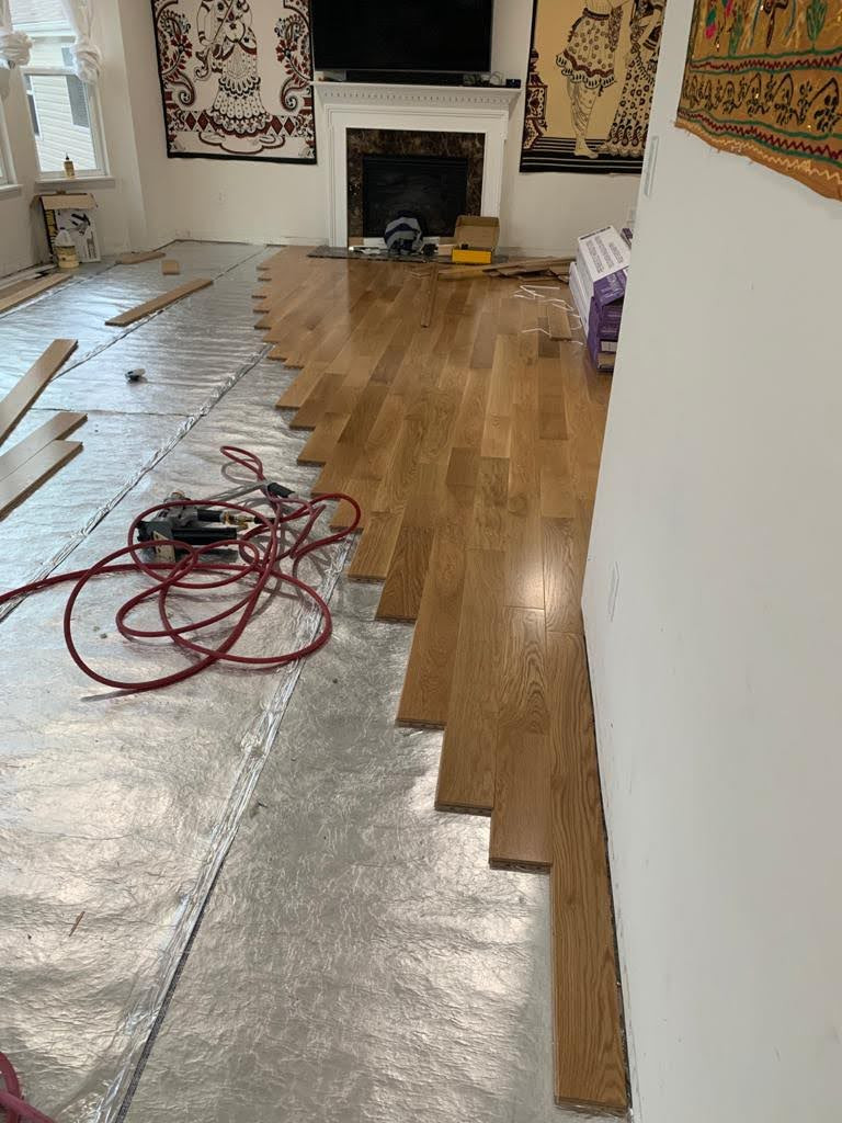 Hardwood Floor installation