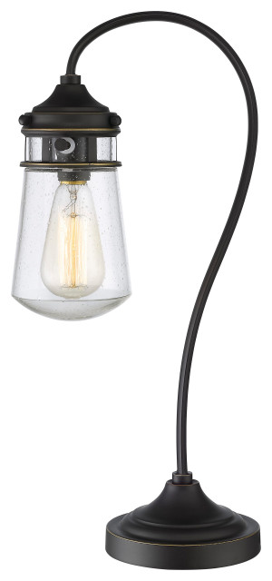 Z-Lite Celeste 1-Light Table Lamp Light In Olde Bronze
