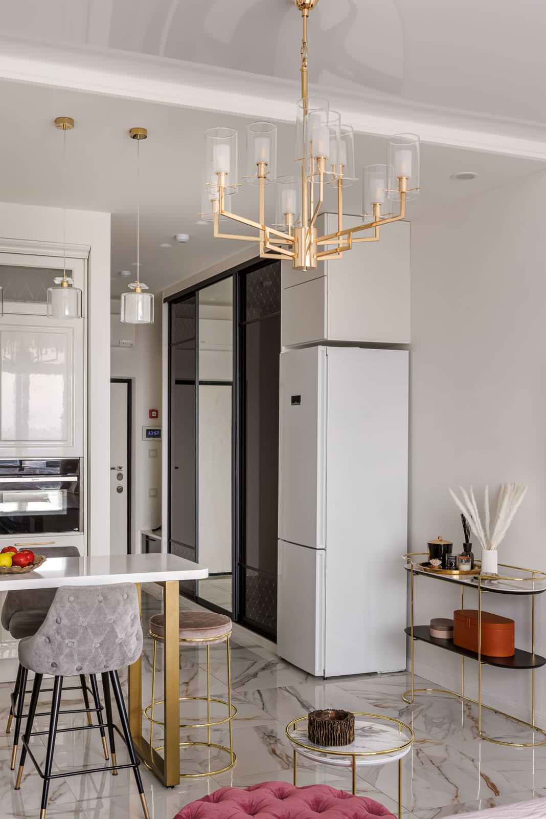 Дизайн и ремонт квартиры в ЖК «Хедлайнер» — Высокая мода