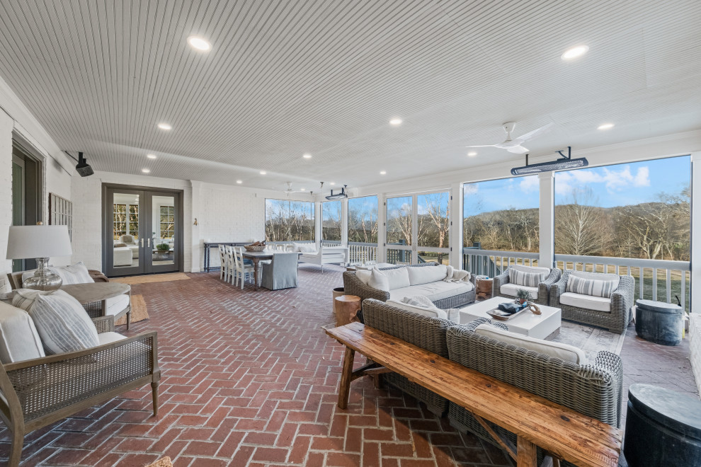 Contemporary Enclosed Patio