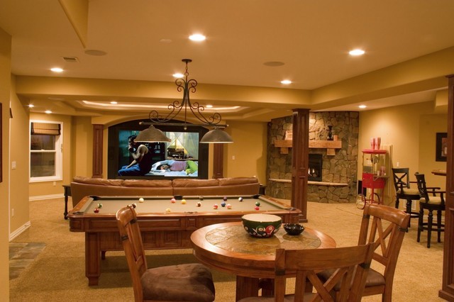 Lone Tree Walk Out Finished Basement With Theater Wet Bar Pool