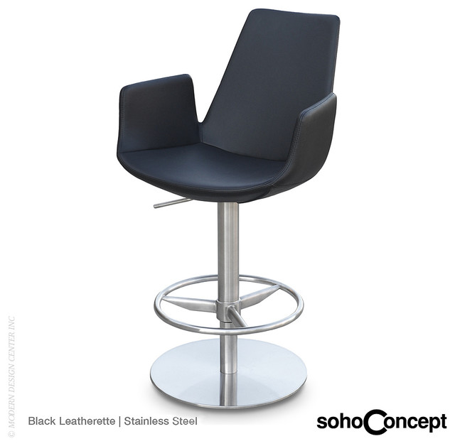 Sohoconcept Eiffel Arm Piston Stool Modern Bar Stools And Sohoconcept Eiffel Arm Piston Stool Modern Bar Stools And Counter Los Angeles By Allmodern