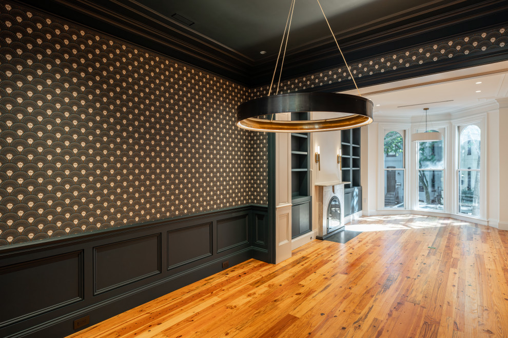 Eclectic Townhome City Scape