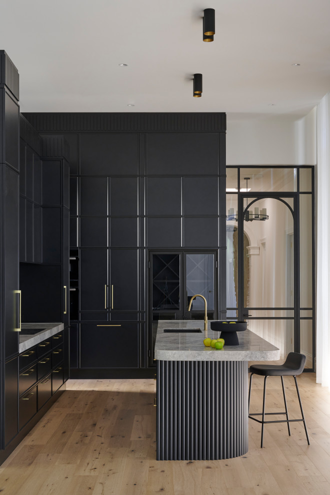 Photo of a contemporary kitchen in Adelaide.