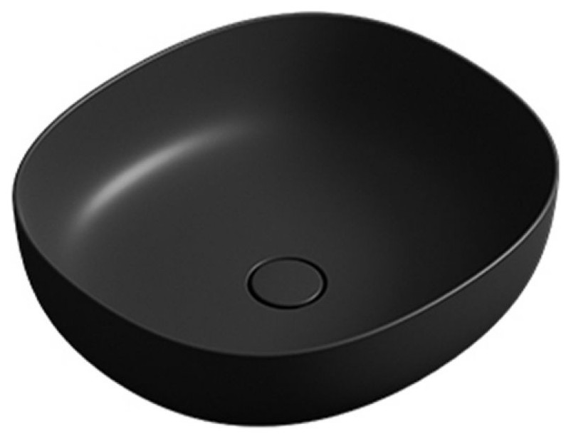 Pod 50.45 Vessel Bathroom Sink Contemporary Bathroom Sinks by WS