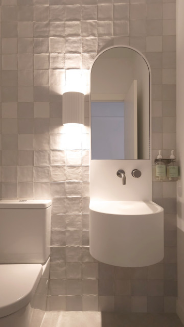 Powder Room contemporary-toalett